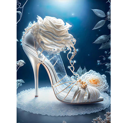 Fantasy Crystal High Heels - Full Round Drill Diamond Painting 30*40CM