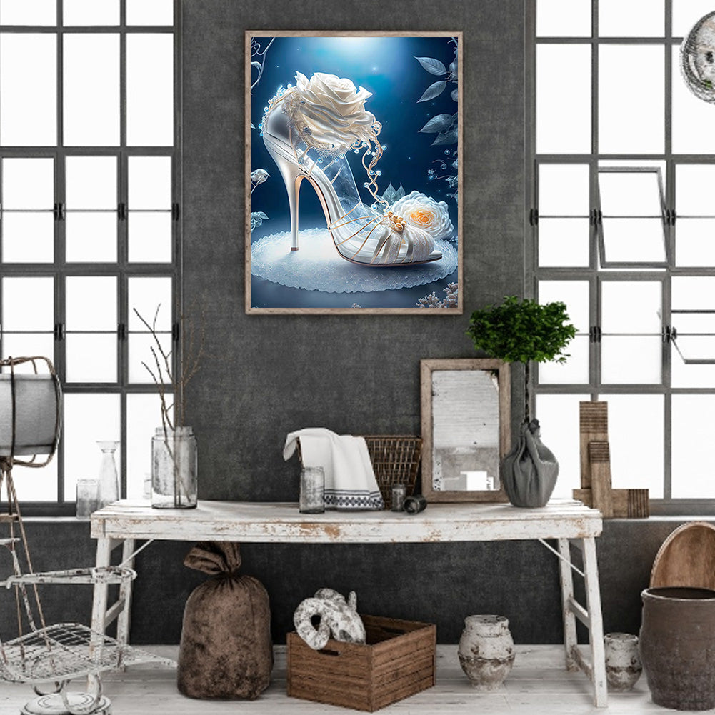 Fantasy Crystal High Heels - Full Round Drill Diamond Painting 30*40CM