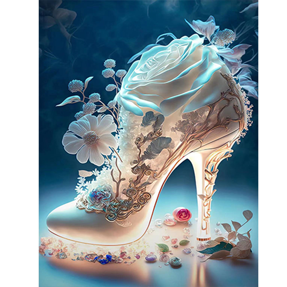 Fantasy Crystal High Heels - Full Round Drill Diamond Painting 30*40CM