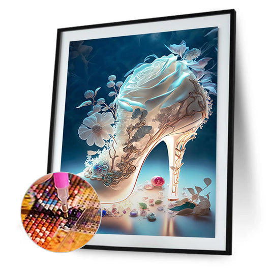 Fantasy Crystal High Heels - Full Round Drill Diamond Painting 30*40CM