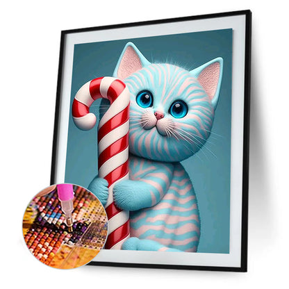 Candy Kitten - Full Round Drill Diamond Painting 30*40CM