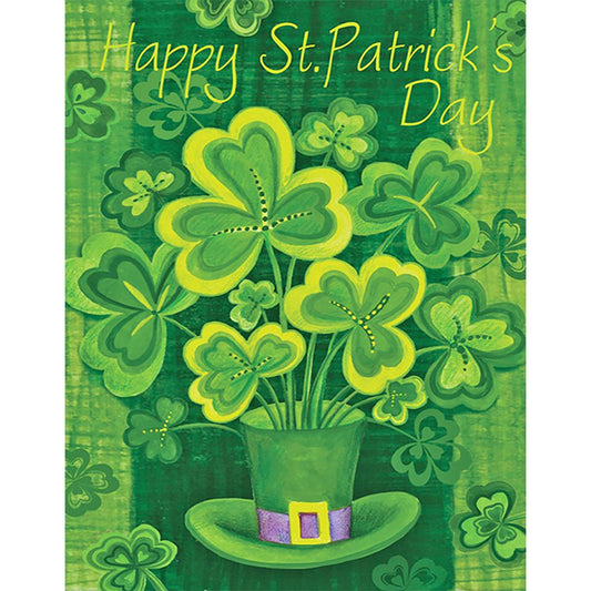 Happy St. Patrick'S Day - Full Round Drill Diamond Painting 30*40CM