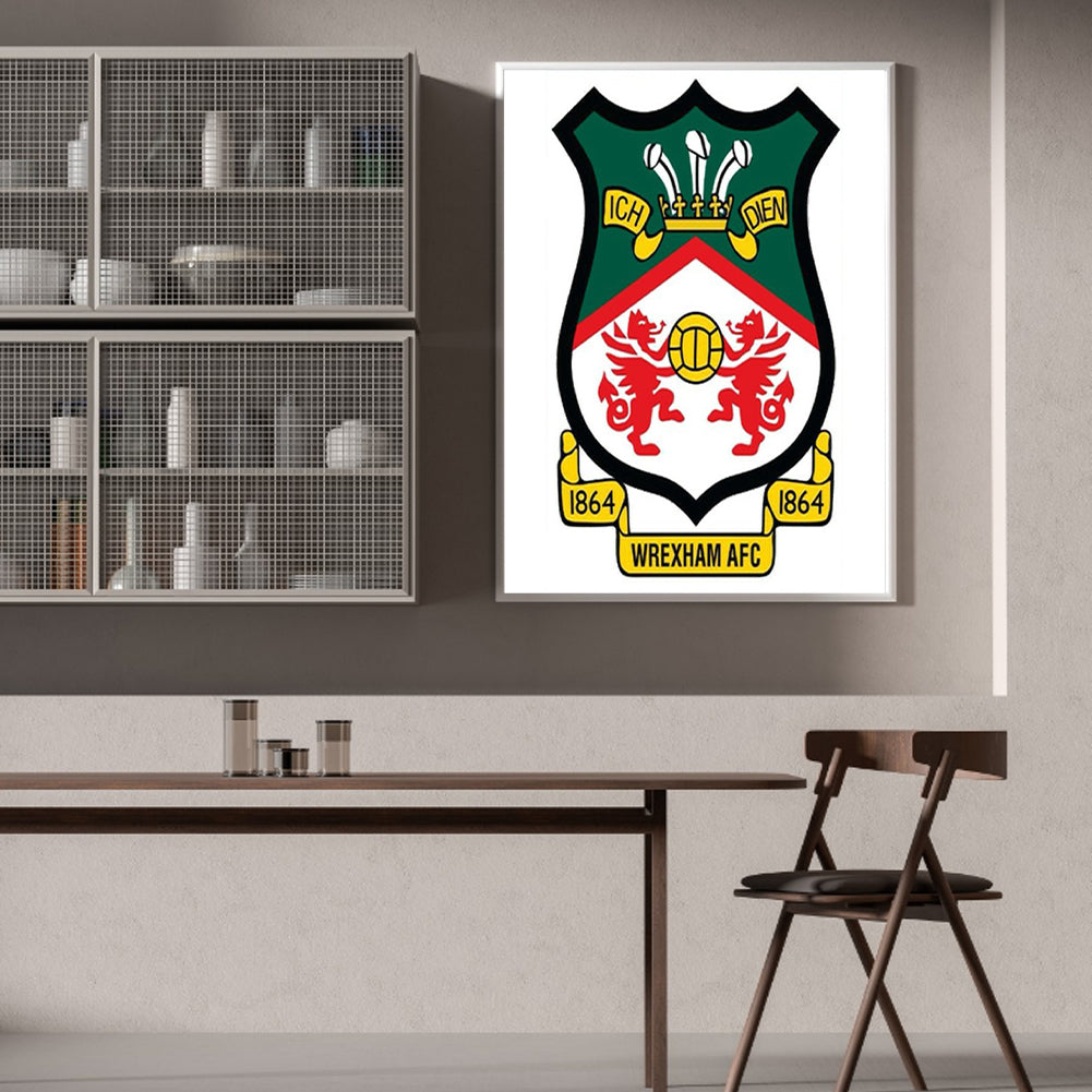 Wrexham Association Football Club - Full Round Drill Diamond Painting 40*50CM
