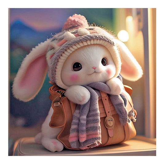 Cute Bunny - Full Round Drill Diamond Painting 30*30CM