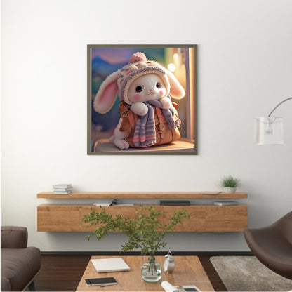 Cute Bunny - Full Round Drill Diamond Painting 30*30CM