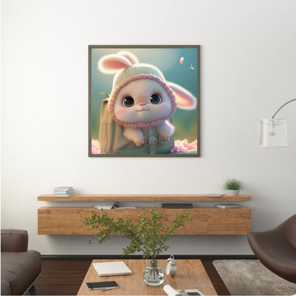 Cute Bunny - Full Round Drill Diamond Painting 30*30CM