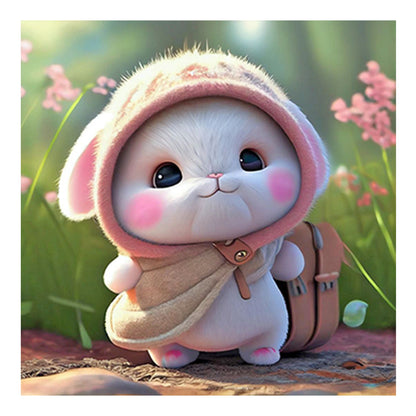 Cute Bunny - Full Round Drill Diamond Painting 30*30CM