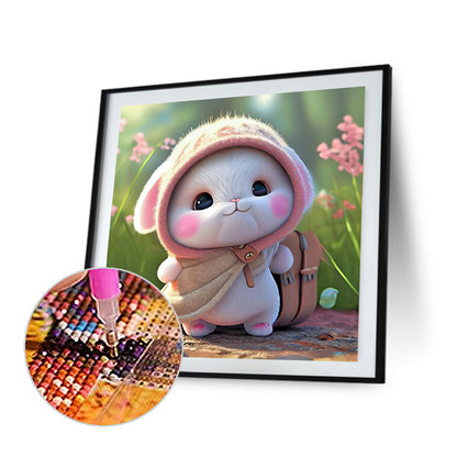 Cute Bunny - Full Round Drill Diamond Painting 30*30CM