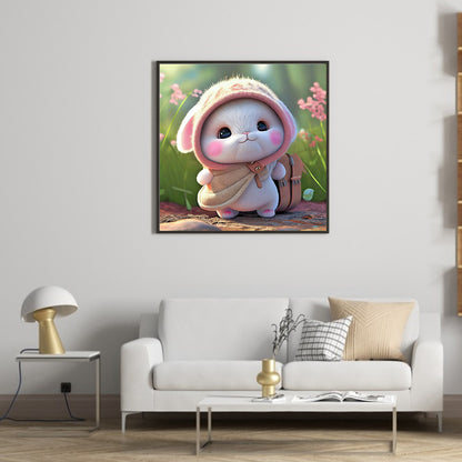 Cute Bunny - Full Round Drill Diamond Painting 30*30CM