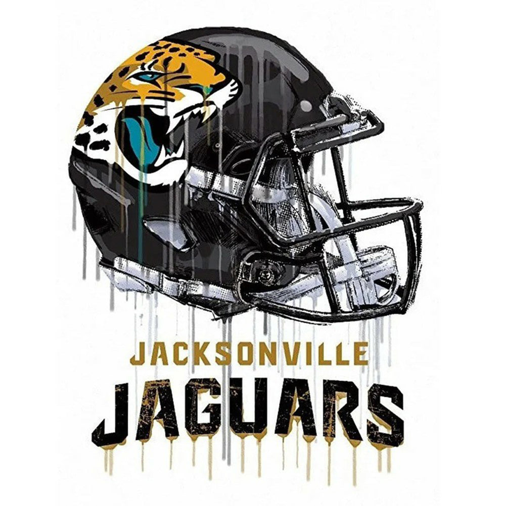 Jacksonville Jaguars - Full Round Drill Diamond Painting 30*30CM