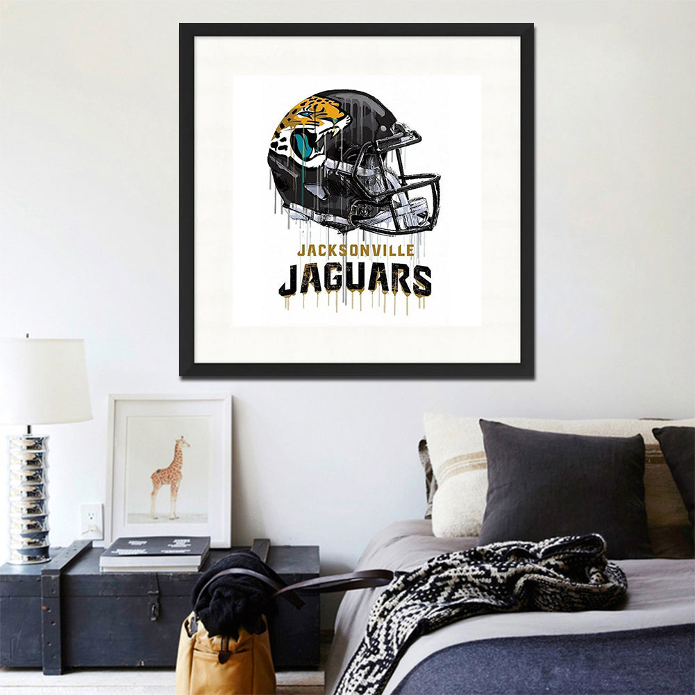 Jacksonville Jaguars - Full Round Drill Diamond Painting 30*30CM