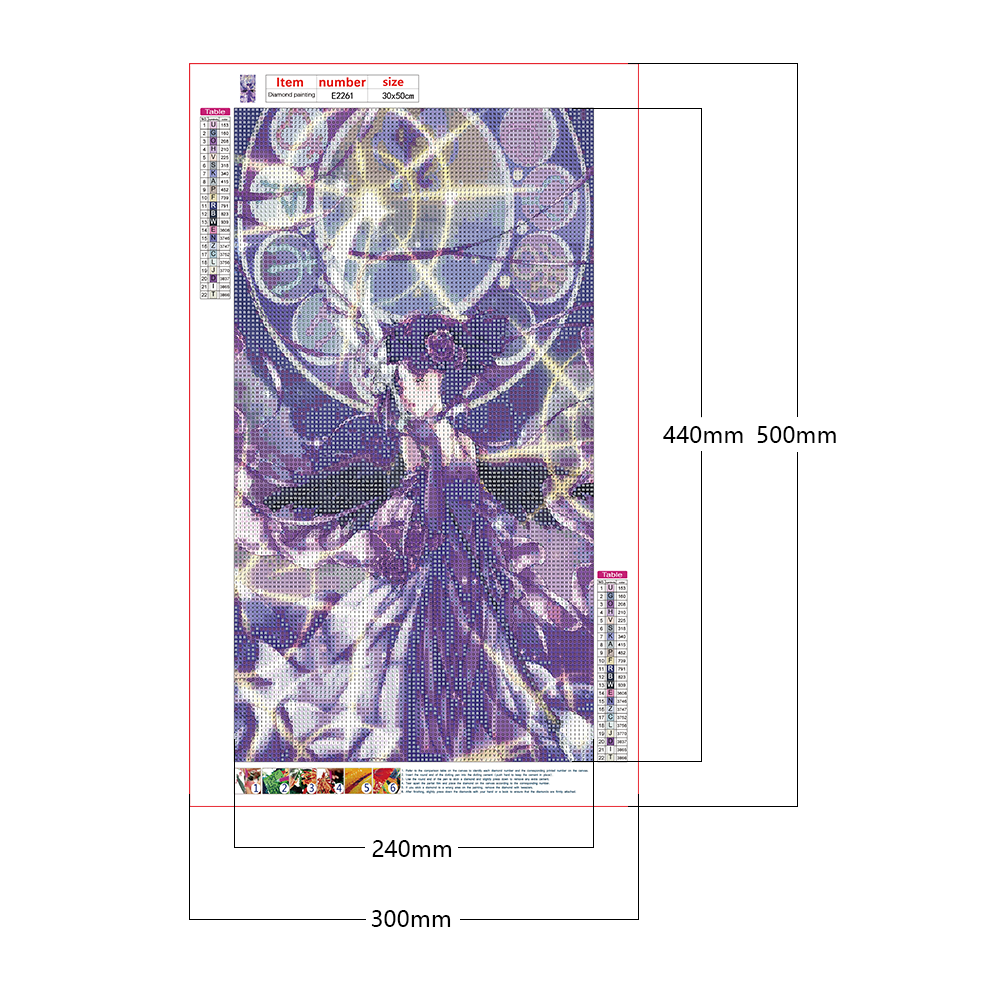 Constellation Goddess - Full Round Drill Diamond Painting 30*50CM