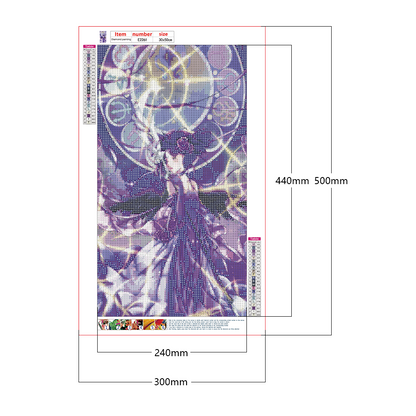 Constellation Goddess - Full Round Drill Diamond Painting 30*50CM