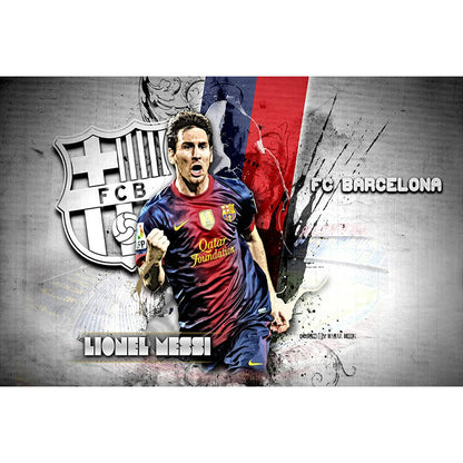 Messi - Full Round Drill Diamond Painting 60*40CM