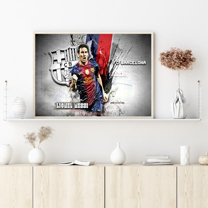 Messi - Full Round Drill Diamond Painting 60*40CM