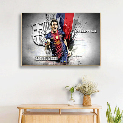 Messi - Full Round Drill Diamond Painting 60*40CM