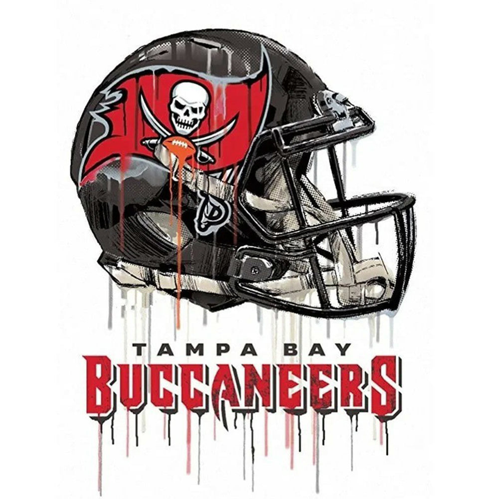 Tampa Bay Pirates - Full Round Drill Diamond Painting 40*40CM