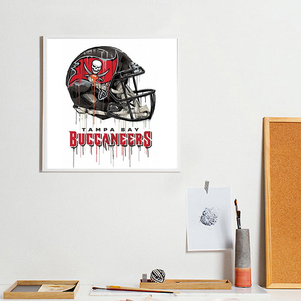 Tampa Bay Pirates - Full Round Drill Diamond Painting 40*40CM