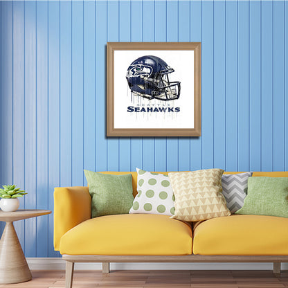 Seattle Seahawks - Full Round Drill Diamond Painting 50*50CM