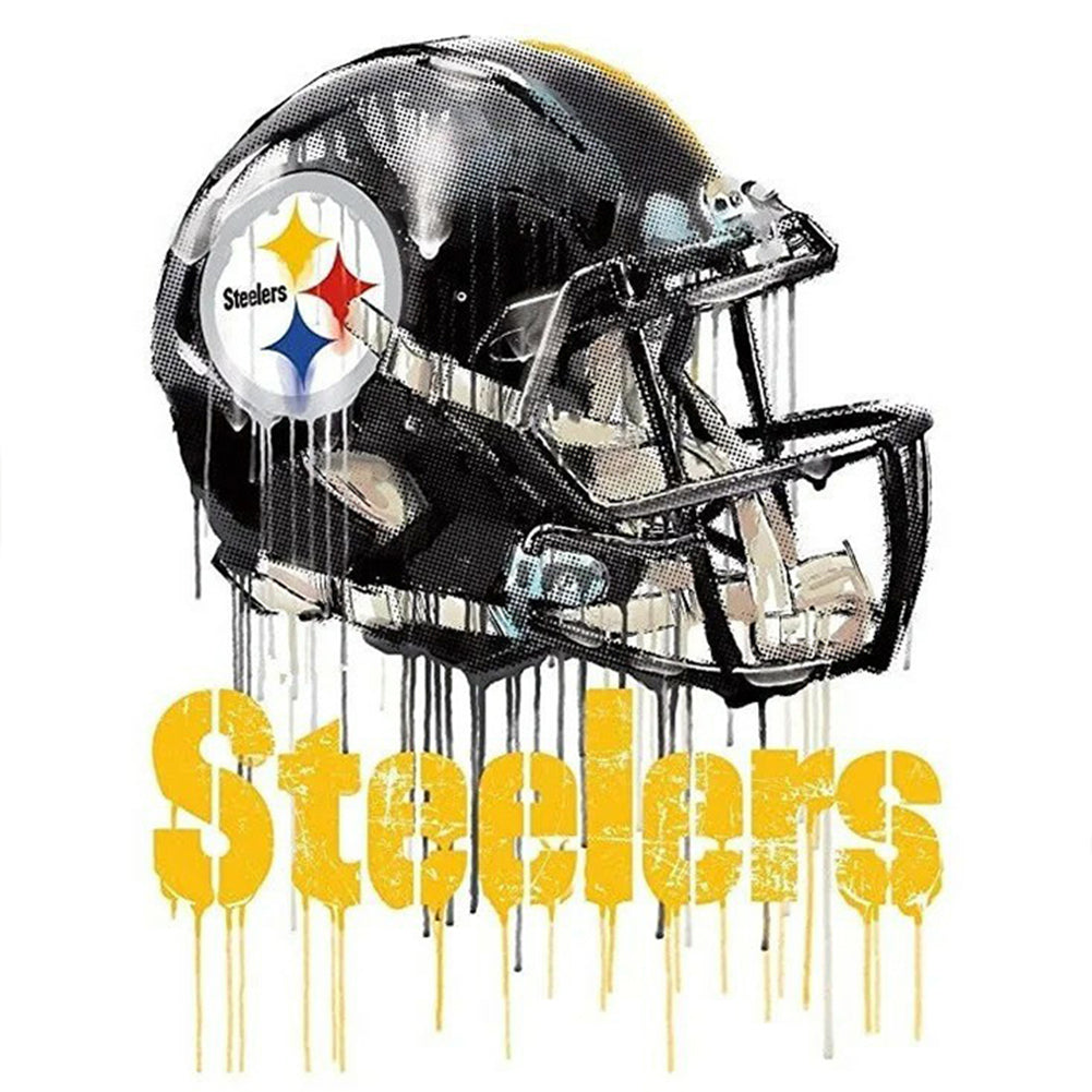 Pittsburgh Steelers - Full Round Drill Diamond Painting 50*50CM