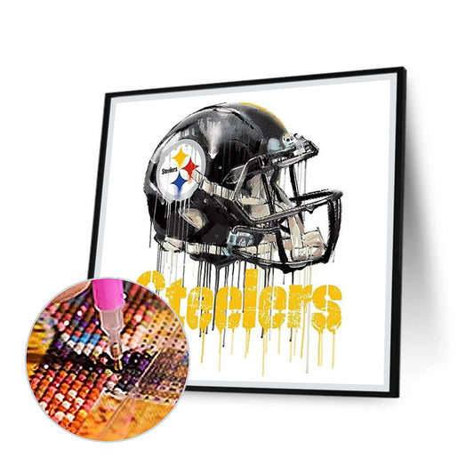 Pittsburgh Steelers - Full Round Drill Diamond Painting 50*50CM