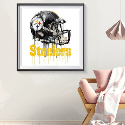 Pittsburgh Steelers - Full Round Drill Diamond Painting 50*50CM