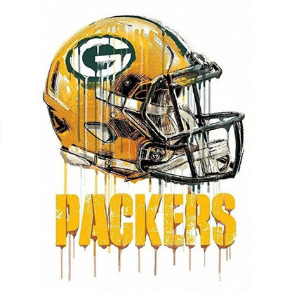 Green Bay Packers - Full Round Drill Diamond Painting 50*50CM