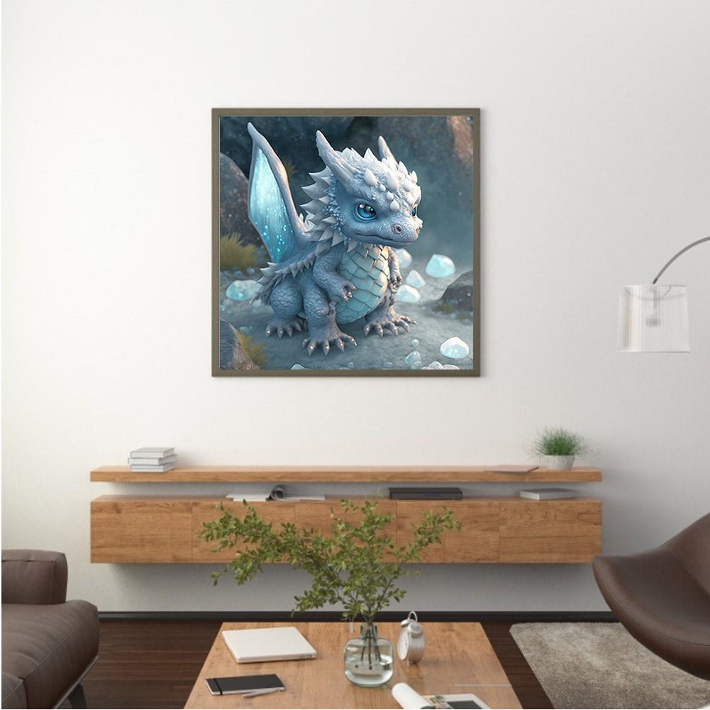 Pterosaur - Full Round Drill Diamond Painting 30*30CM