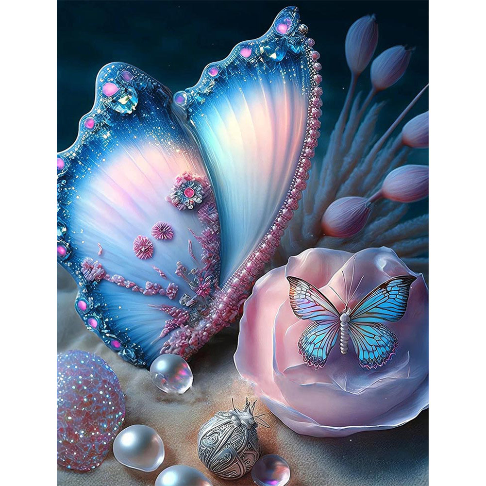 Sea Shell - Full Round Drill Diamond Painting 30*40CM