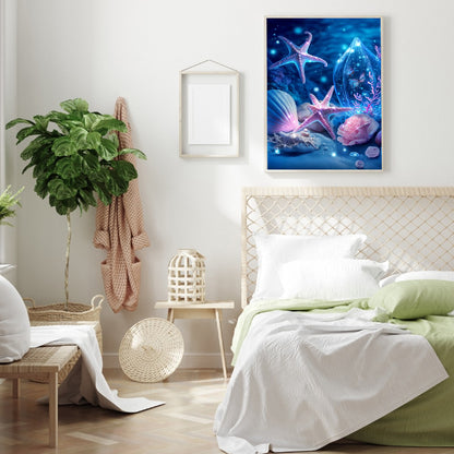 Sea Shell - Full Round Drill Diamond Painting 30*40CM