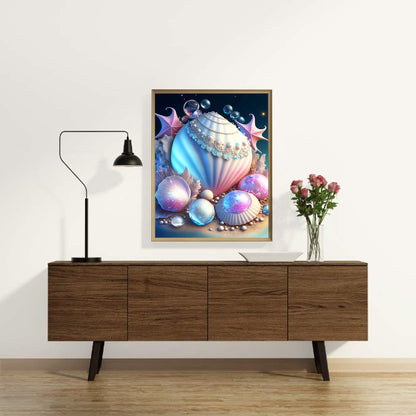 Sea Shell - Full Round Drill Diamond Painting 30*40CM