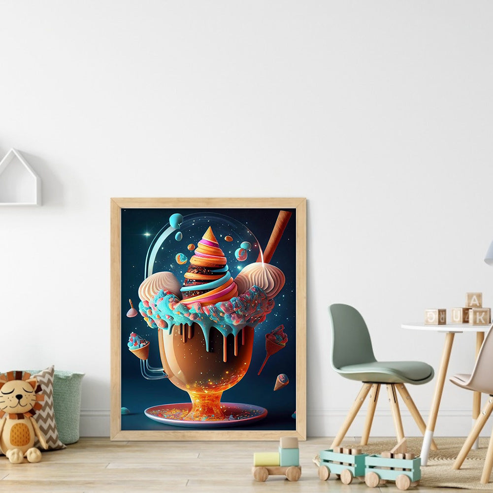 Dream Dessert - Full Round Drill Diamond Painting 30*40CM