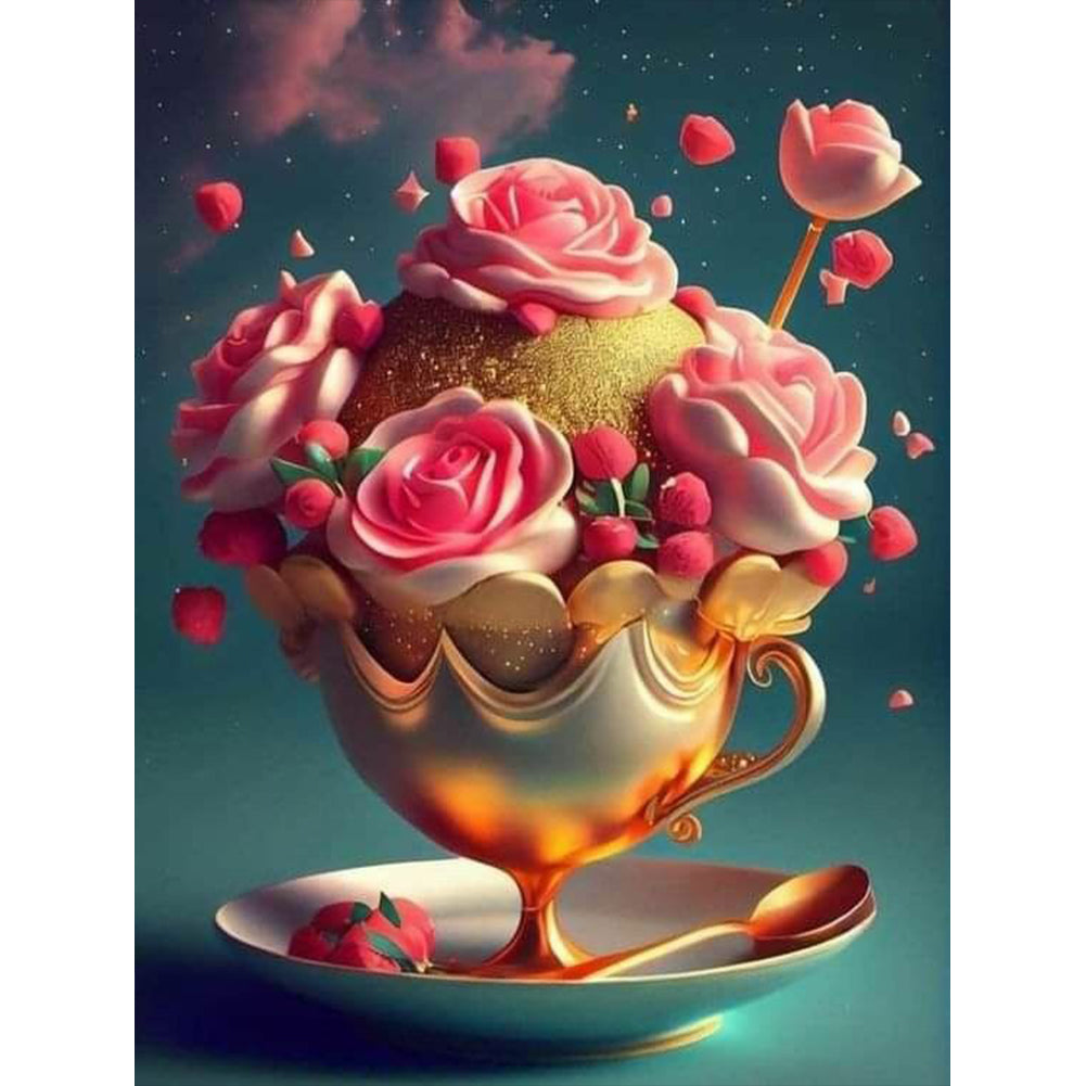 Dream Dessert - Full Round Drill Diamond Painting 30*40CM
