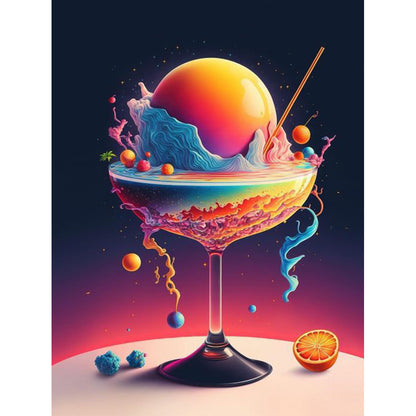 Dream Dessert - Full Round Drill Diamond Painting 30*40CM