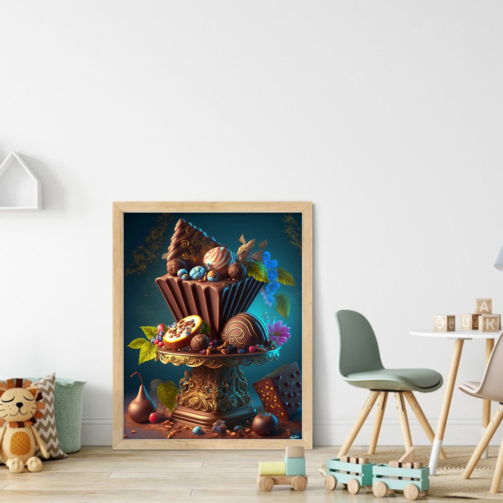 Dream Dessert - Full Round Drill Diamond Painting 30*40CM
