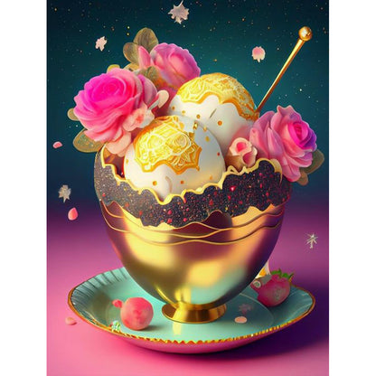 Dream Dessert - Full Round Drill Diamond Painting 30*40CM