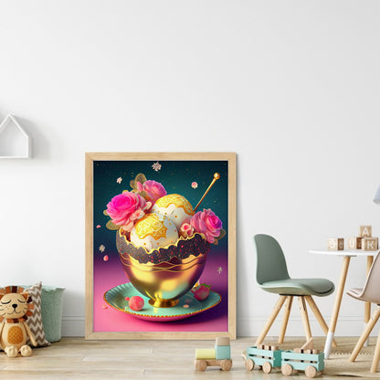Dream Dessert - Full Round Drill Diamond Painting 30*40CM