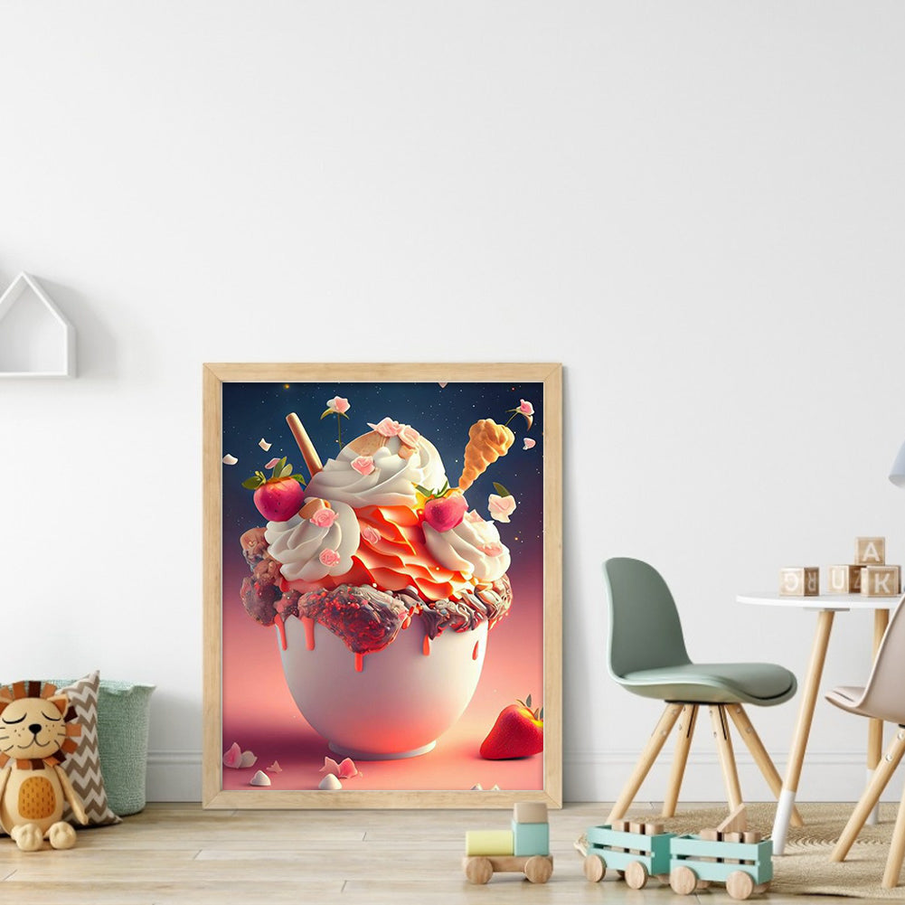 Dream Dessert - Full Round Drill Diamond Painting 30*40CM