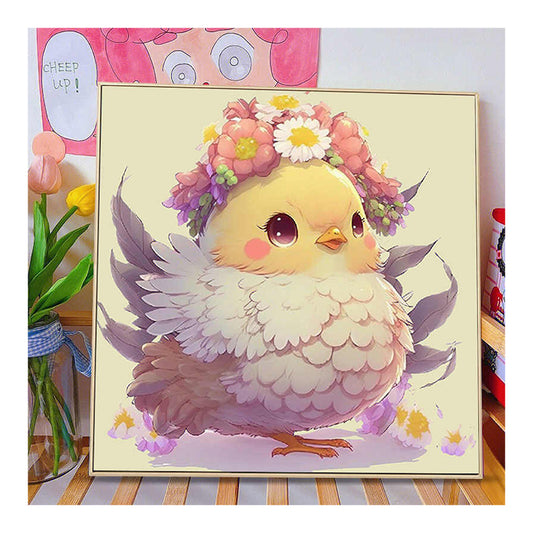 Chicken - Full Round Drill Diamond Painting 30*30CM