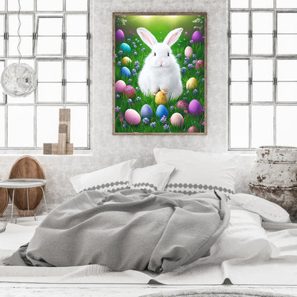Easter Bunny - Full Round Drill Diamond Painting 30*40CM