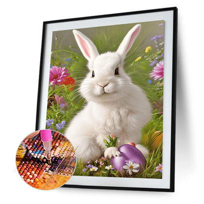 Easter Bunny - Full Round Drill Diamond Painting 30*40CM
