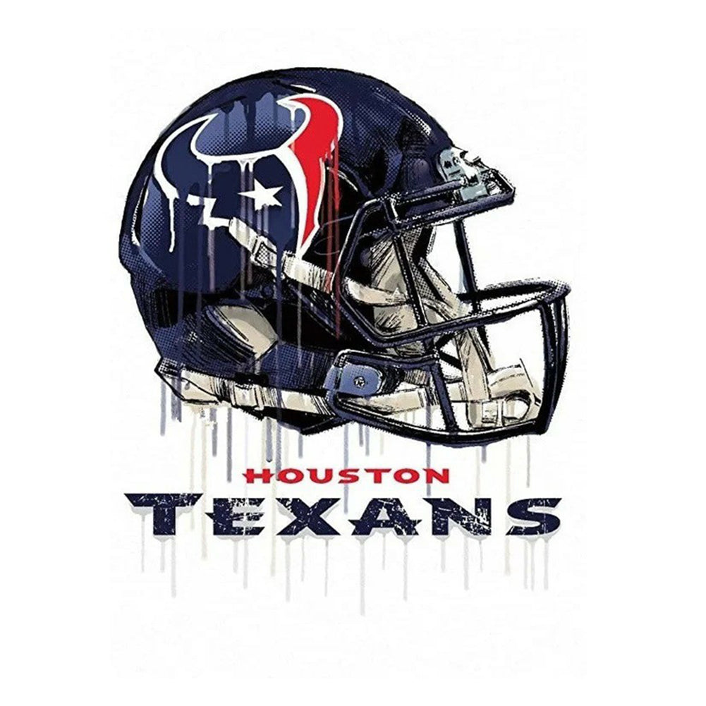 Houston Texans - Full Round Drill Diamond Painting 40*40CM