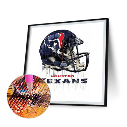 Houston Texans - Full Round Drill Diamond Painting 40*40CM