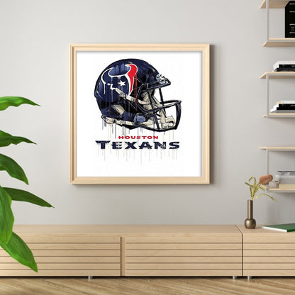 Houston Texans - Full Round Drill Diamond Painting 40*40CM
