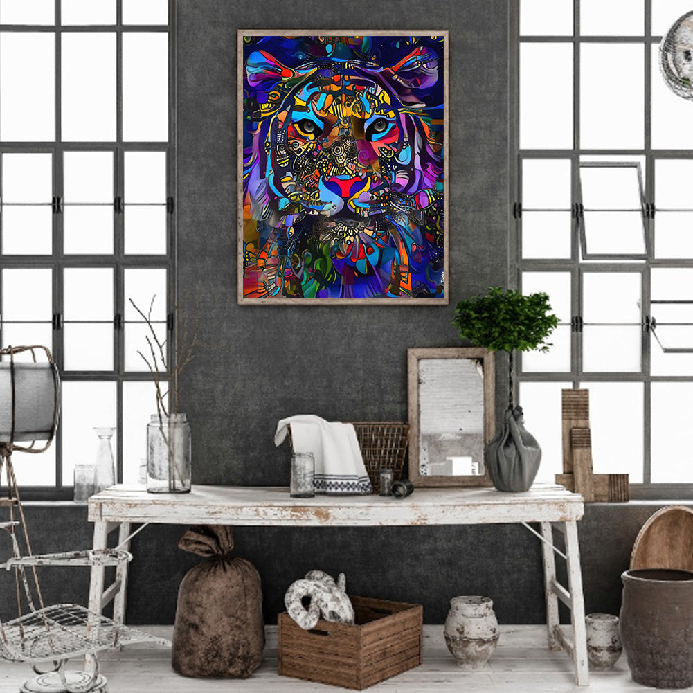 Tiger - Full Square Drill Diamond Painting 40*50CM