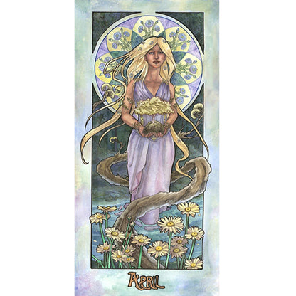 Jewel Goddess - Full Round Drill Diamond Painting 30*70CM