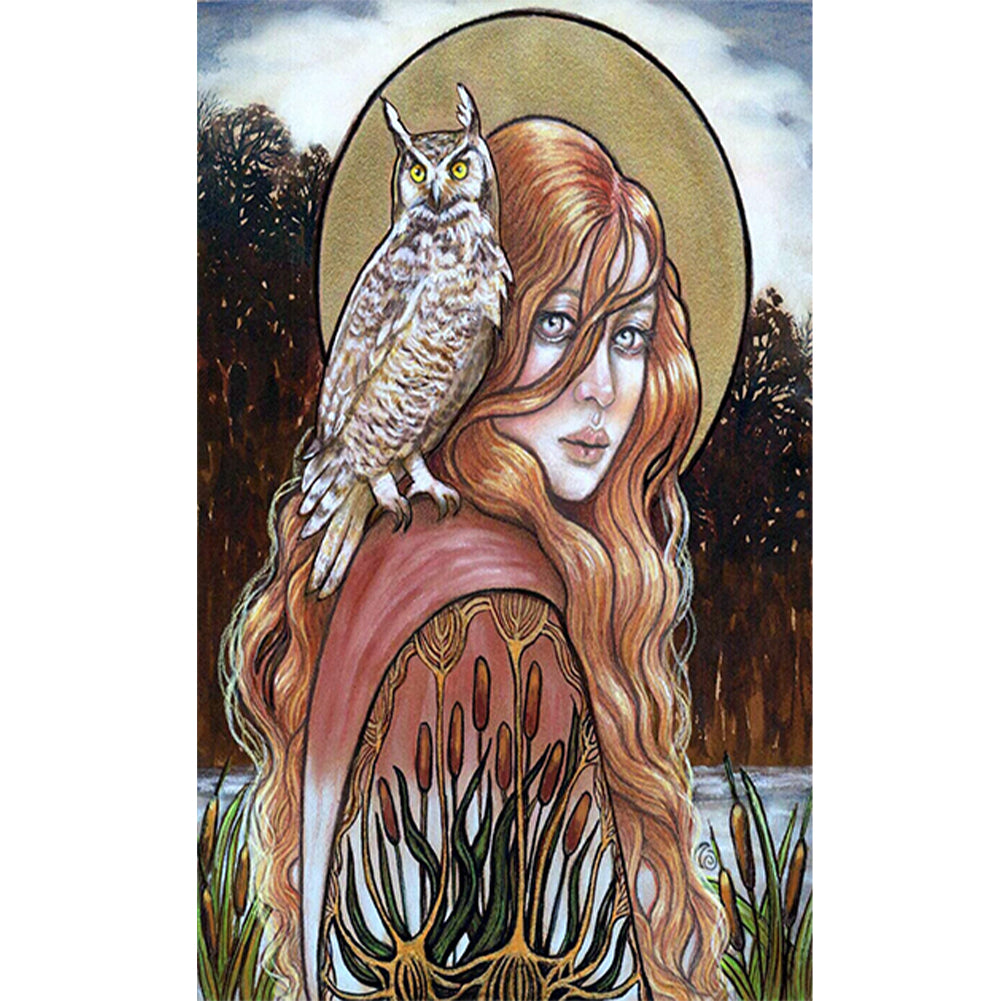 Beauties And Animals - Full Round Drill Diamond Painting 40*60CM