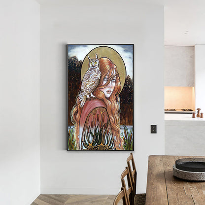 Beauties And Animals - Full Round Drill Diamond Painting 40*60CM
