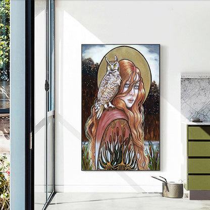 Beauties And Animals - Full Round Drill Diamond Painting 40*60CM