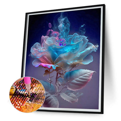 Smoke Rose - Full Round Drill Diamond Painting 30*40CM